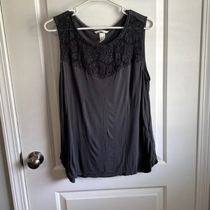 Grey H&M tank top. Size large